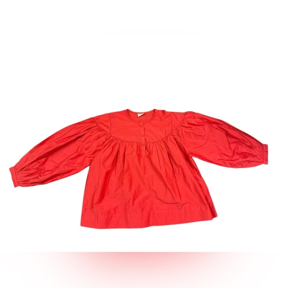 MIRTH OSLO BLOUSE IN RED Size Medium (I have matching pants, sold separately) - Picture 5 of 15